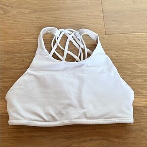 lululemon athletica White Strappy Sports Bra